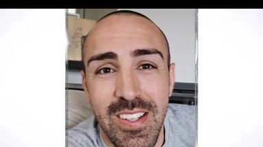 Image of Jose Enrique has been given the 'all clear' from a brain tumour