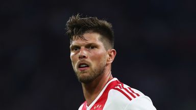 Klaas-Jan Huntelaar scored a hat-trick for Ajax on Saturday