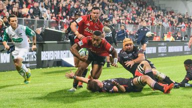 Sevu Reece shines for Crusaders