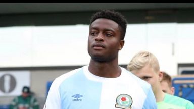 Image of Tyler Magloire recently signed a new contract until 2022 (pic: Blackburn Rovers)
