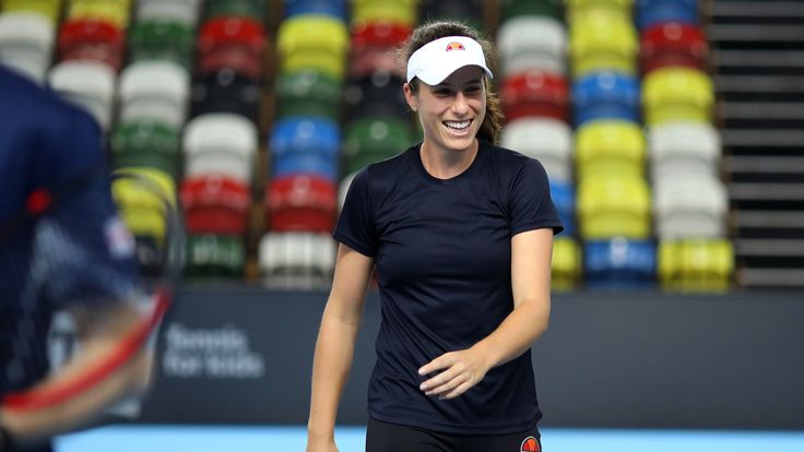 Johanna Konta will spearhead the Great Britain team 