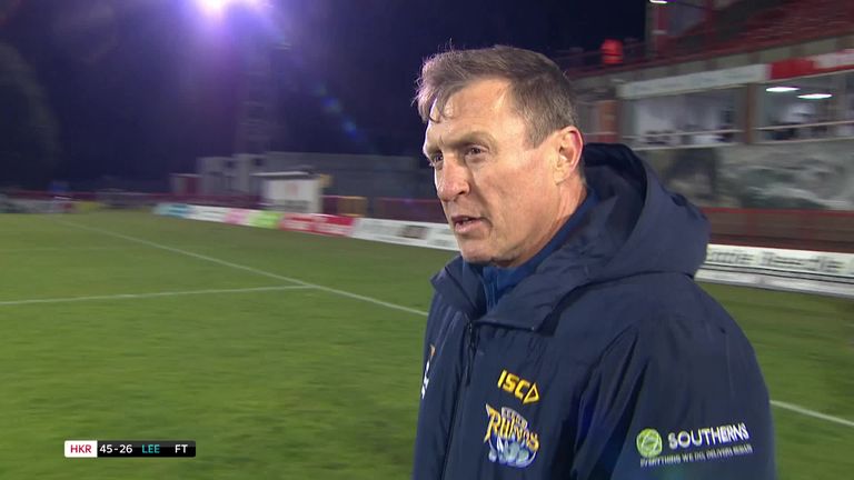 Leeds Rhinos coach David Furner said he called on his players to show more attitude
