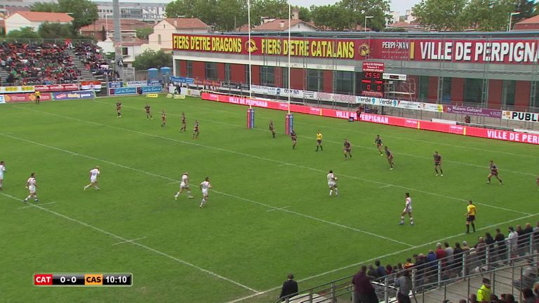 Highlights from the Super League clash between Catalan Dragons and Castleford Tigers. 