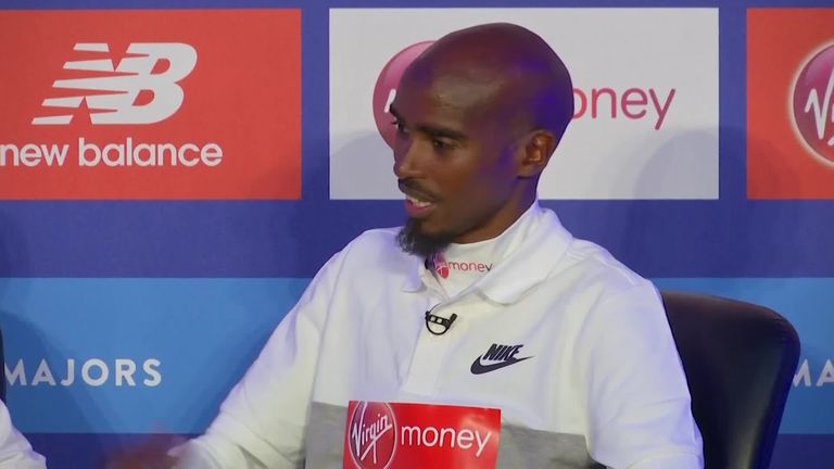 Sir Mo Farah says he had money and a watch stolen from him on his birthday in Ethiopia while training for Sunday's London Marathon.