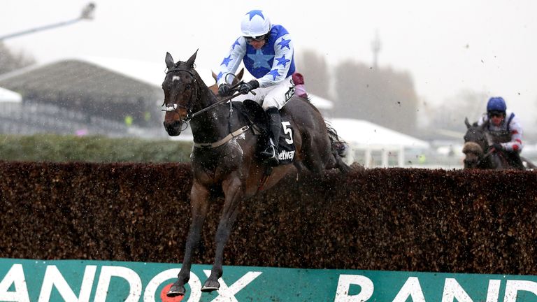 Kemboy soars over the last at Aintree