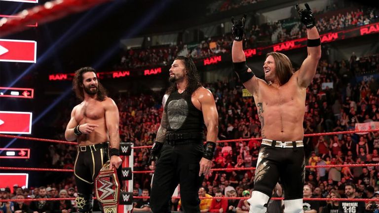 AJ Styles fought alongside Seth Rollins and Roman Reigns after moving to Raw during the Superstar Shake-up