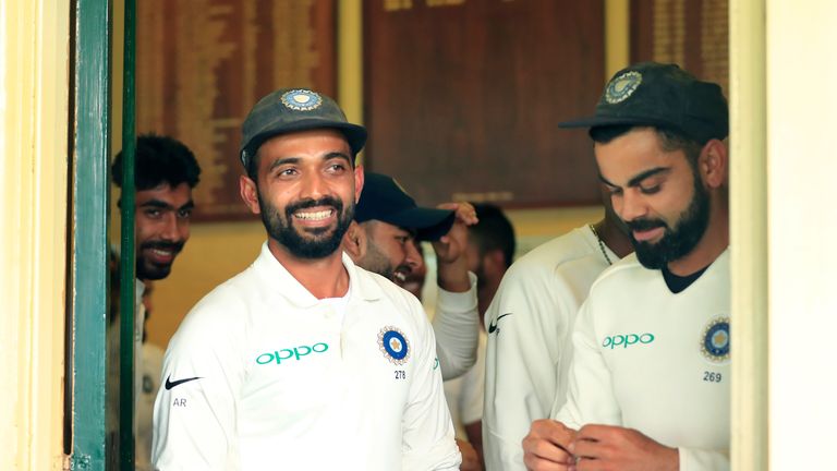 Ajinkya Rahane of India