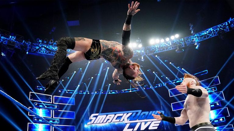 The high-flying Aleister Black will get a crack at the SmackDown tag titles alongside Ricochet at WrestleMania