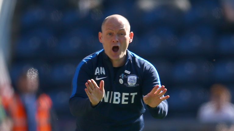 Preston manager Alex Neil