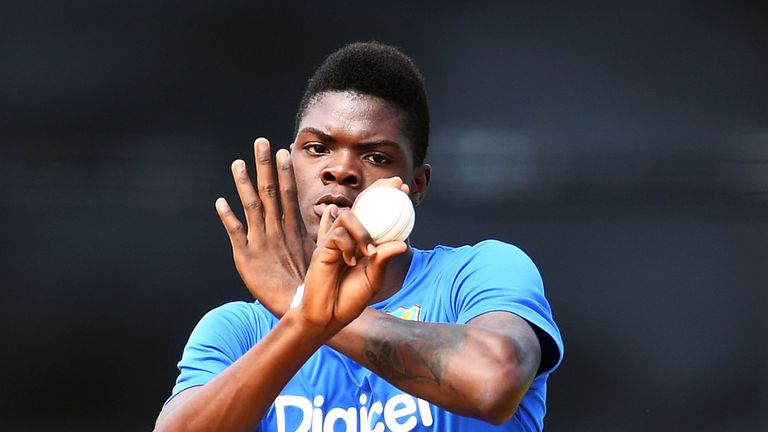 Alzarri Joseph, Windies net session