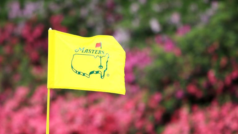 Amen Corner, Masters. Augusta, 13th hole flag