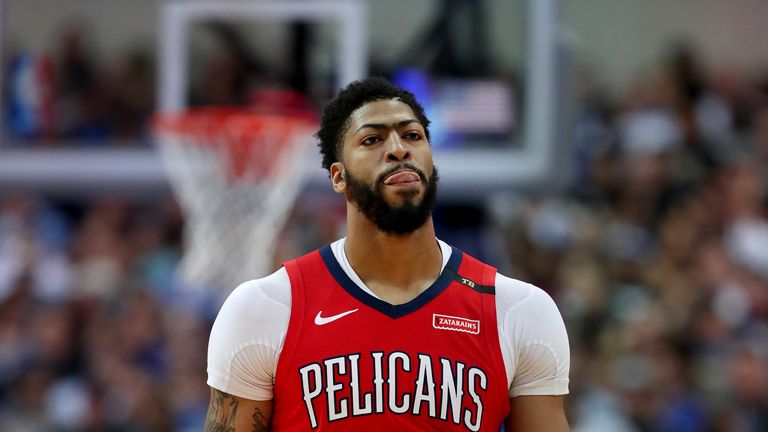 Anthony Davis looks set to leave the New Orleans Pelicans.
