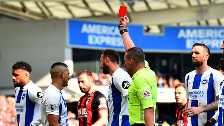 Anthony Knockaert is suspended following his rash challenge on Adam Smith