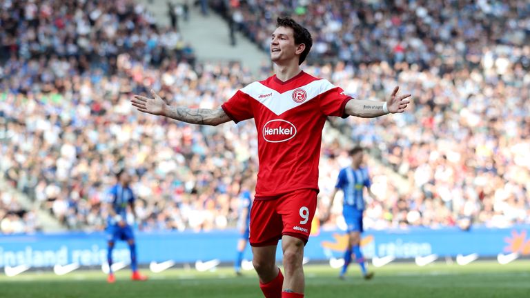 Benito Raman netted a double for Fortuna Dusseldorf