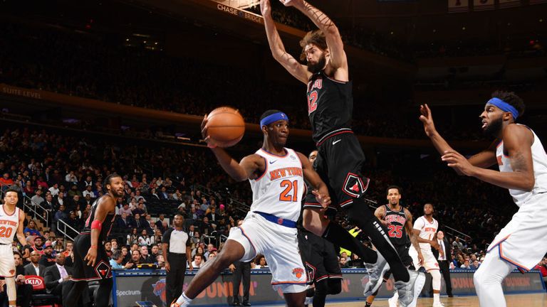 NBA Chicago Bulls v New York Knicks