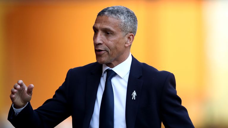 Chris Hughton heaped praise on his Brighton side after a tough week