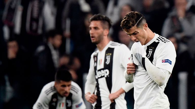 Cristiano Ronaldo was unable to prevent Juventus from exiting to Ajax