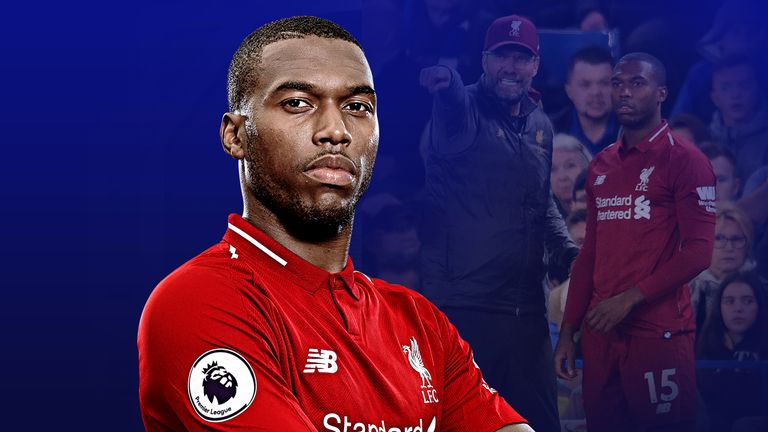 Daniel Sturridge has started just two Premier League games for Liverpool this season