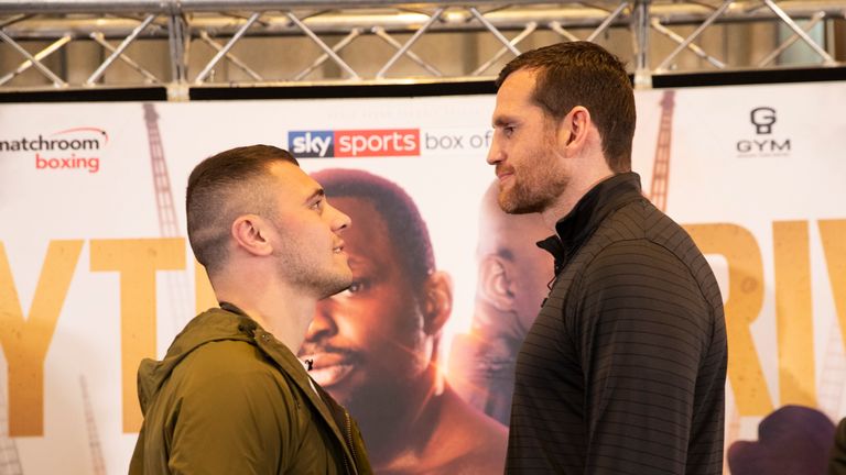 David Allen and David Price size each other up ahead of their summer showdown
