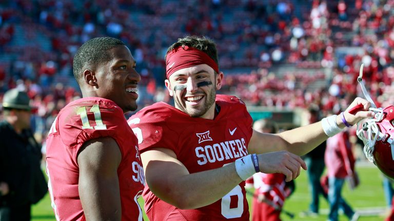 Wesbtrook played with Murray's predecessor in Oklahoma, Baker Mayfield