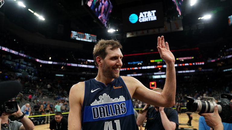 Dallas Mavericks legend  Dirk Nowitzki  plays his final NBA game