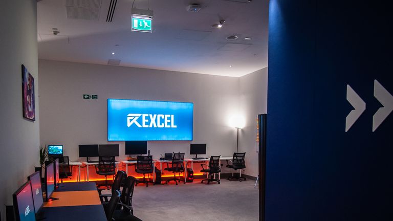 Excel Esports' brand new training facility (credit: Excel)