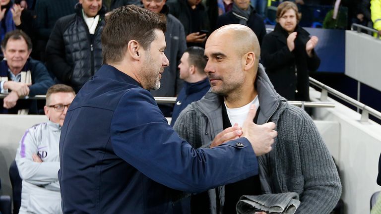 Mauricio Pochettino and Pep Guardiola