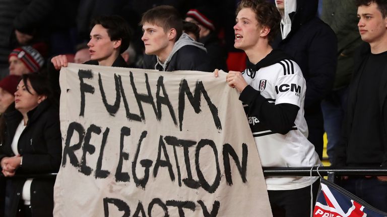 Fulham are yet to win a single away Premier League game this season