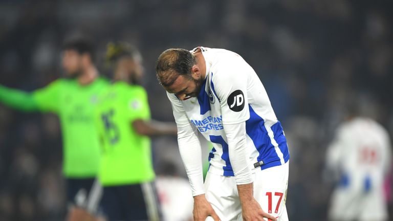 Glenn Murray is without a home league goal in 11 outings at the Amex