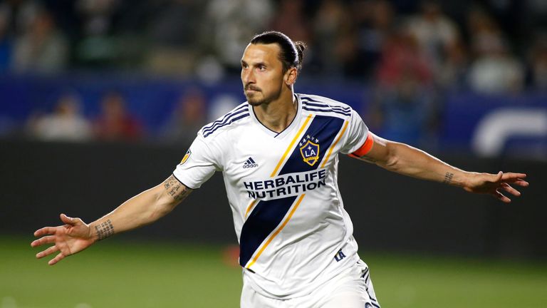 Zlatan Ibrahimovic fires LA Galaxy to victory over Minnesota United
