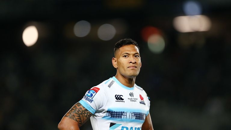  Israel Folau face action after posting ant-gay comments on social media