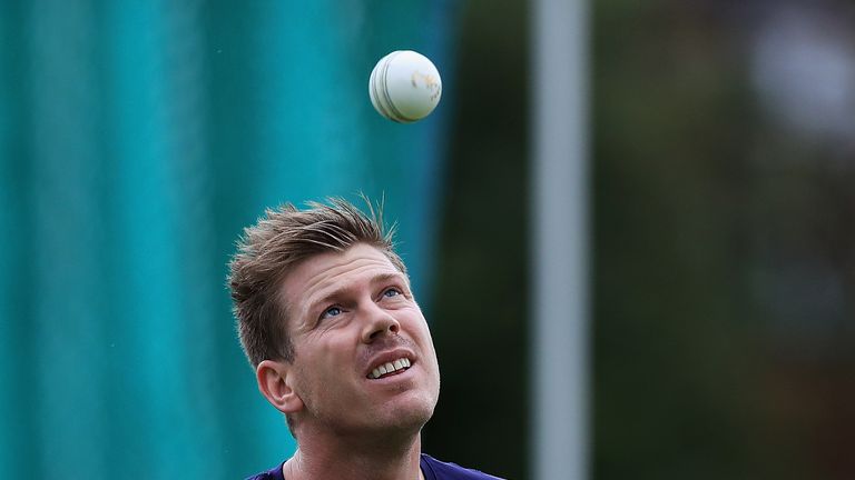 James Faulkner during a Vitality Blast Final Media Day at Edgbaston on September 14, 2018 in Birmingham, England.