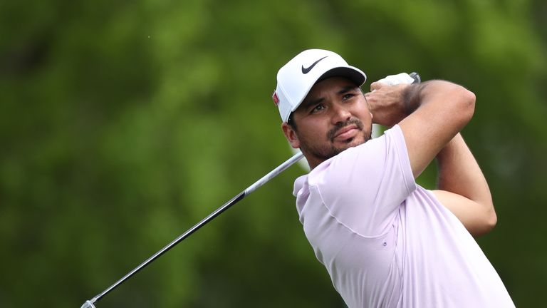 Jason Day during the second round of the Masters