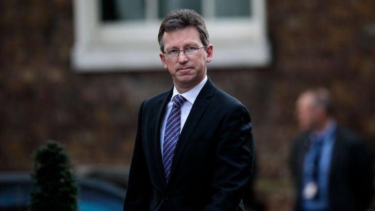 Jeremy Wright arrives at Number 10 Downing Street on April 1, 2019 in London, England. British Prime Minister Theresa May hosts summit on knife crime in Downing Street with community leaders, politicians and senior officials today.