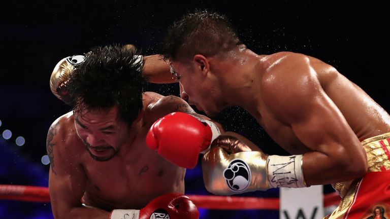 Vargas took Pacquiao the distance in 2016