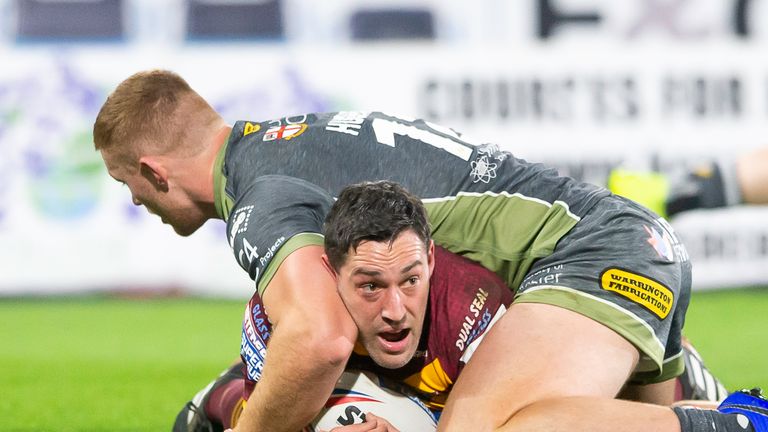 Joe Wardle has been named in Huddersfield's 19-man squad to face Castleford