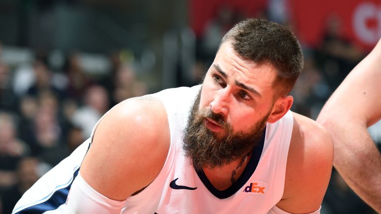 Jonas Valanciunas is out for the rest of the season