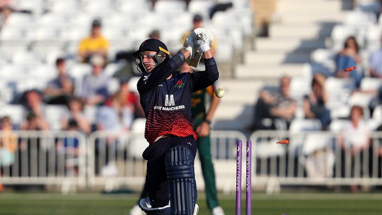 Josh Bohannon scored his first List A half-century for Lancashire