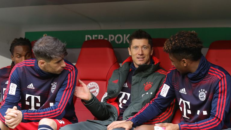 Robert Lewandowski and Kingsley Coman reportedly came to blows in training