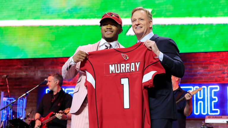 The Arizona Cardinals selected Kyler Murray with the No 1 overall pick in the 2019 NFL Draft.