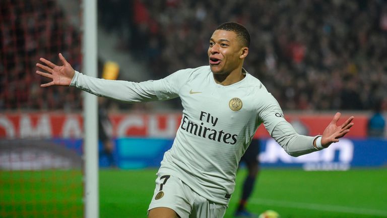 Kylian Mbappe has helped PSG to 132 goals in all competitions