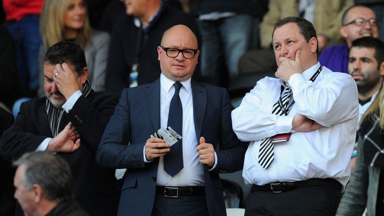 Newcastle United managing director Lee Charnley