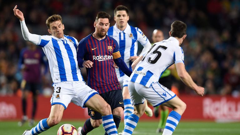 Lionel Messi and Barcelona stand between Liverpool and a second-straight Champions League final