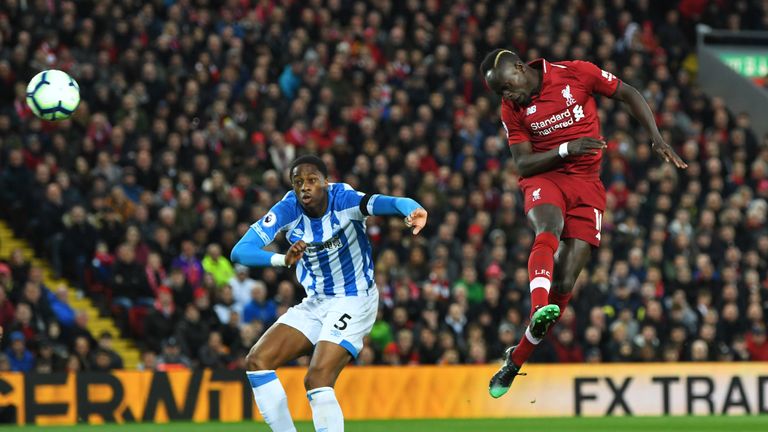 Mane scored twice with his head to take his tally to 20 for the season