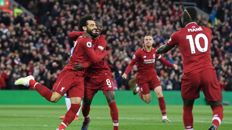 Naby Keita put Liverpool in front after just 15 seconds