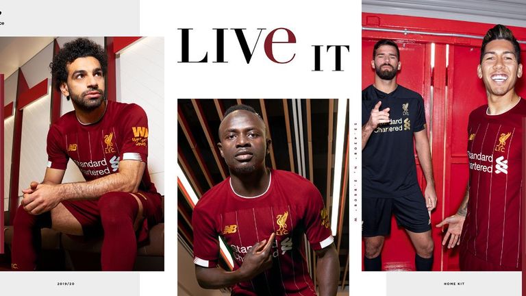 Liverpool unveil new 2019/20 kit in honour of Bob Paisley who would have turned 100 this year.