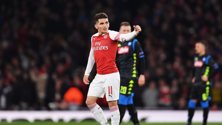 Lucas Torreira shone in Arsenal's 2-0 win over Napoli