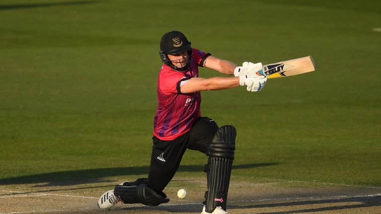 Luke Wright struck his 11th List A century for Sussex