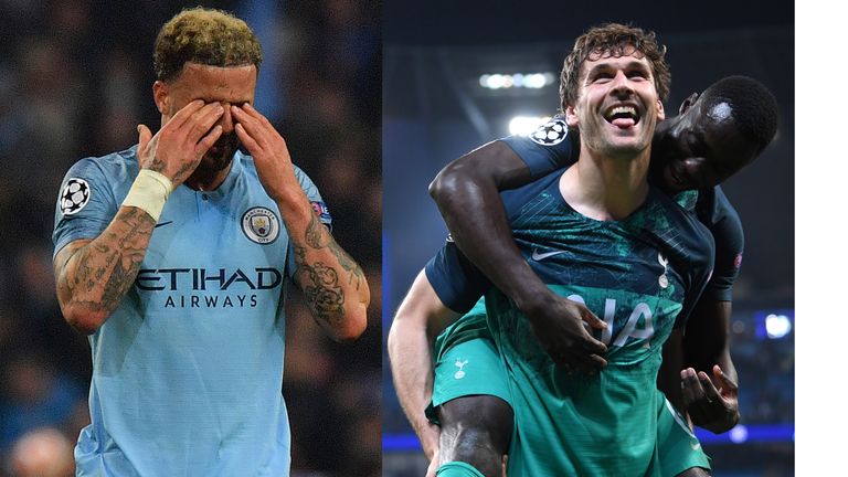 How do Manchester City and Tottenham recover from the highs and lows of Wednesday's epic when facing one another for the third time in 12 days on Saturday?