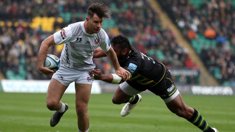 Mark Atkinson attacks for Gloucester